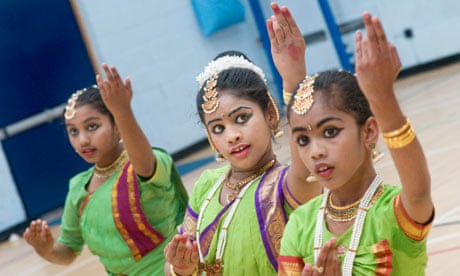 Students get to grips with the 2,000-year-old Indian dance form bharatanatyam