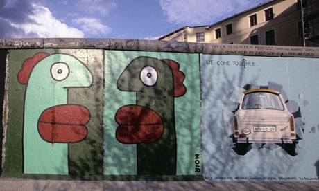 Berlin Wall mural by Noir at Potsdamer Platz