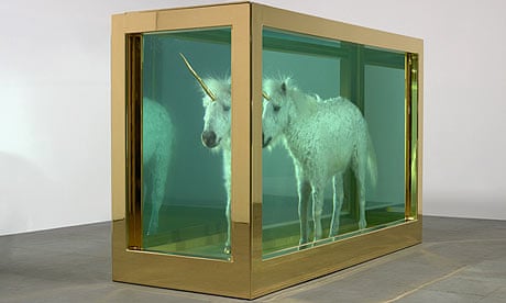 Damien Hirst's unicorn, The Child's Dream