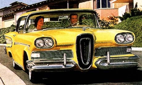 Advert for the 1958 Ford Edsel convertible