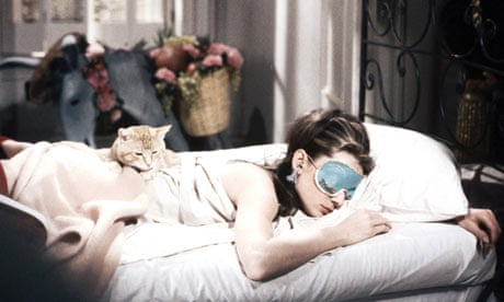 Audrey Hepburn in the film of Breakfast at Tiffany's