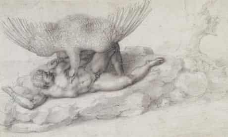 Michelangelo's The Punishment of Tityus at the Courtauld