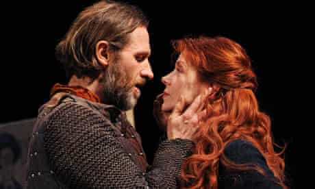 Siobhan Redmond and Jonny Phillips in Dunsinane