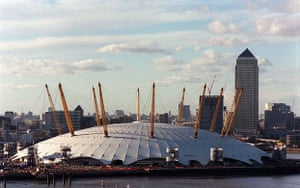 New Labour buildings: Millennium Dome, London