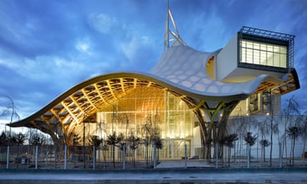 Exterior of the Pompidou Metz