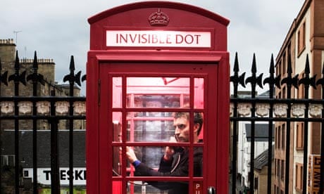 Invisible Dot's telephone box