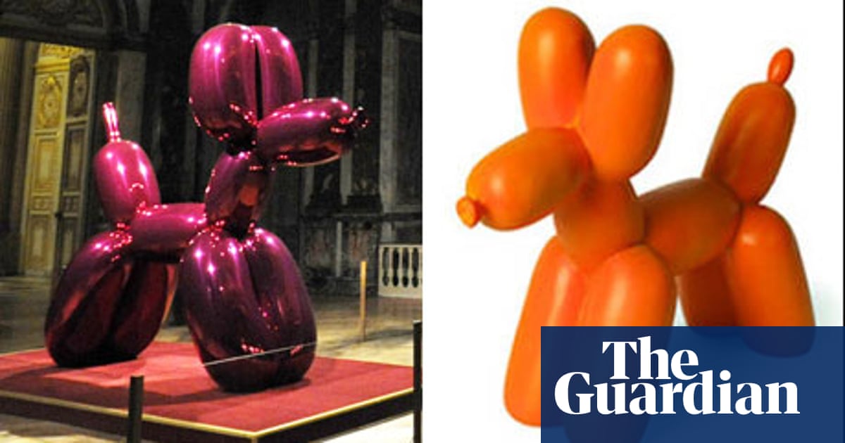 That Jeff Koons Twist Goes Beyond Balloon Dogs Jeff Koons The Guardian