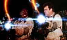 Ernie Hudson and Dan Aykroyd in Ghostbusters (1984), directed by Ivan Reitman