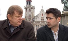 Brendan Gleeson and Colin Farrell in In Bruges (2008)