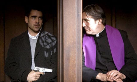 Colin Farrell and Ciaran Hinds in In Bruges (2008)
