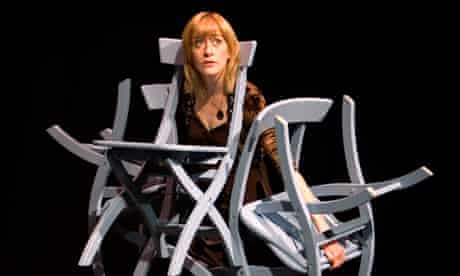Lucy Ellinson in Presumption by Third Angel at the Theatre Workshop in Edinburgh