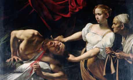 Caravaggio's Judith Beheading Holofernes (1597-1598)