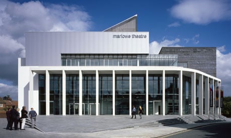 New Marlowe Theatre in Canterburym, designed by Keith Williams architects