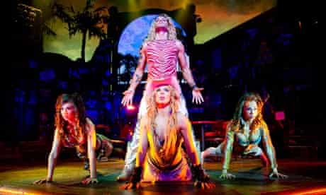 Guitar zero? … Rock of Ages at the Shaftesbury theatre.