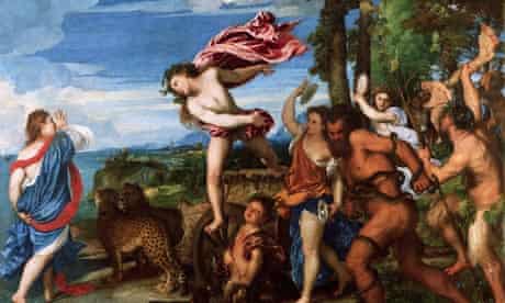 Fine wine … Titian's Bacchus and Ariadne (1523-24).