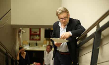 Kenneth Branagh prepares to perform in Vasily Grossman’s Life and Fate