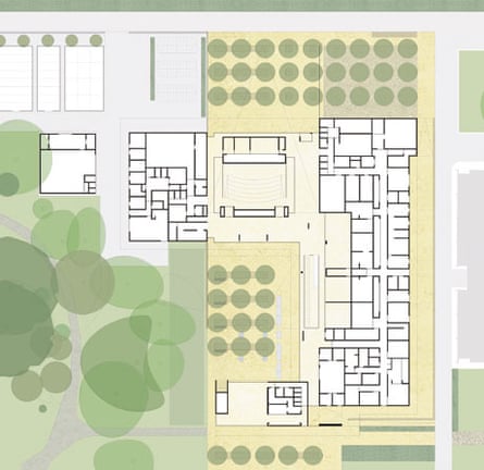 Sainsbury Laboratory, University of Cambridge, ground floor plan