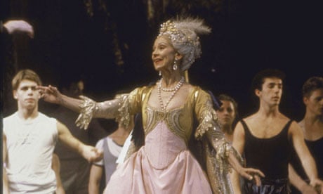 Margot Fonteyn in a rehearsal of The Sleeping Beauty