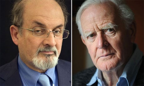 Authors Salman Rusdie and John le Carre end literary feud
