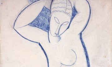 Caryatid (1913) by Amedeo Modigliani