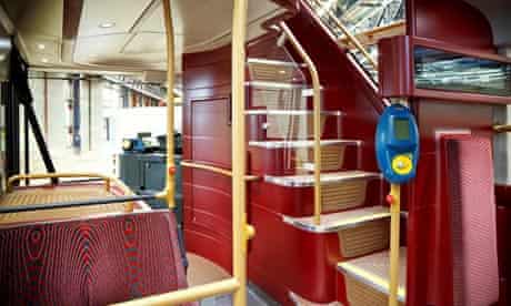 New Routemaster bus – staircase