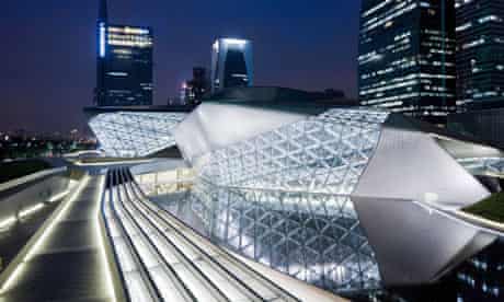 Guangzhou Opera House by Zaha Hadid architects