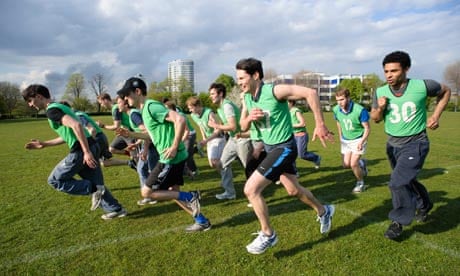 The Chariots of Fire cast get military training