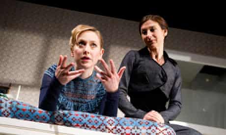 Hattie Morahan and Susannah Wise in Henrik Ibsen's A Doll's House, at the Young Vic.