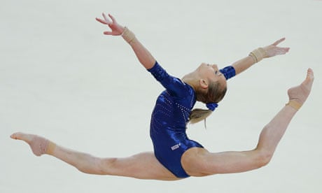 Rhythmic gymnast shows sport is more than 'prancing around