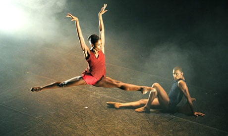 Cira Robinson and Jazmon Voss perform for Ballet Black