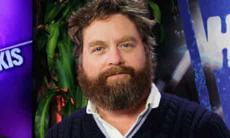 Actor and standup comedian Zach Galifianakis