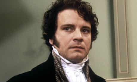 Colin Firth as Mr Darcy in the 1995 BBC adaptation of PRIDE AND PREJUDICE