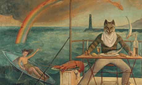 The Cat of La Mediterranee by Balthus