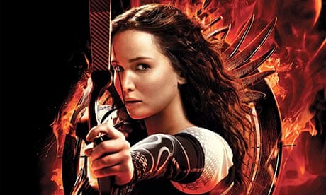 On fire … Suzanne Collins's Hunger Games trilogy currently dominates Kindle's 'most highlighted' cha