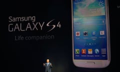 Samsung Galaxy S4 phone