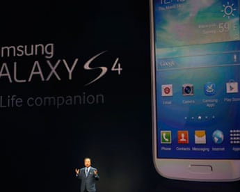 Samsung Galaxy S4 phone