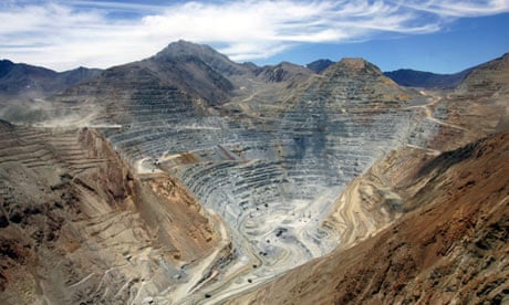 To match feature ENVIRONMENT-MINING/CHILE