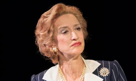 Haydn Gwynne as Margaret Thatcher in The Audience
