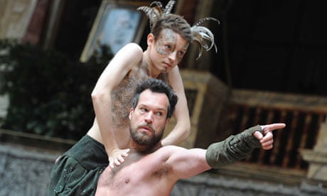 A Midsummer Night's Dream review – giddy shenanigans with a brilliantly  chaotic Puck, Theatre
