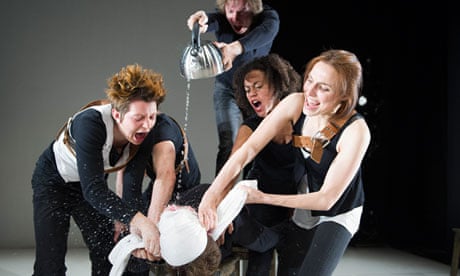 Trash Cuisine by Belarus Free Theatre at the Young Vic, London.