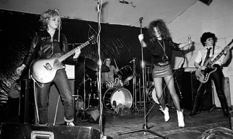 Slits play the Electric Circus, Manchester, in 1977.