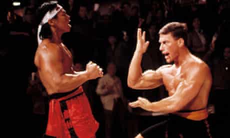 Bolo Yeung and Jean-Claude Van Damme in Bloodsport, 1988