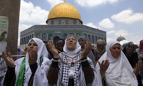 Palestinian women in Jerusalem