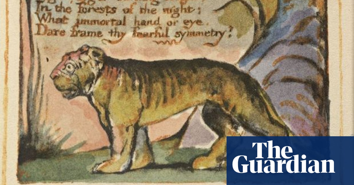 How William Blake Keeps Our Eye On The Tyger Art And Design The Guardian