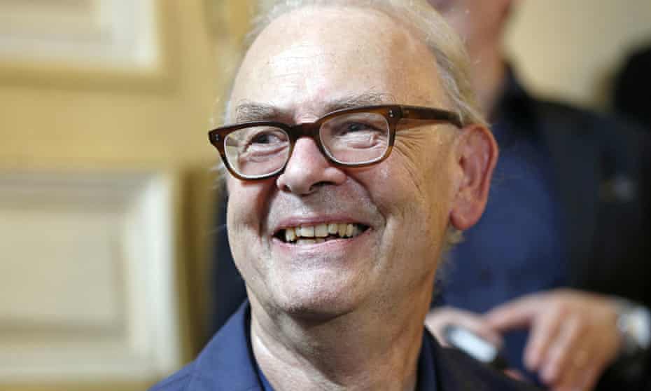French writer Patrick Modiano gives a pr