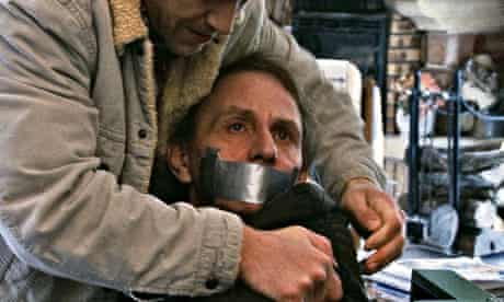 A still from The Kidnapping of Michel Houellebecq
