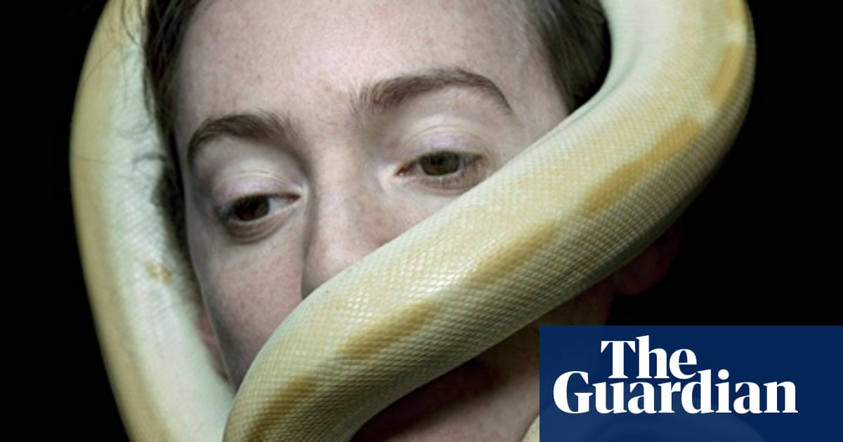 Juul Kraijer S Best Photograph A Model With A Python Squeezing Her Head Photography The Guardian