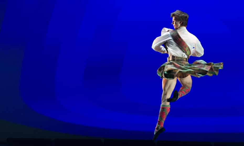 Hamish Scott competes in the BBC Young Dancer competition