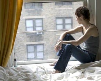 Lonely woman