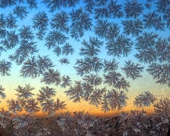 Frost patterns